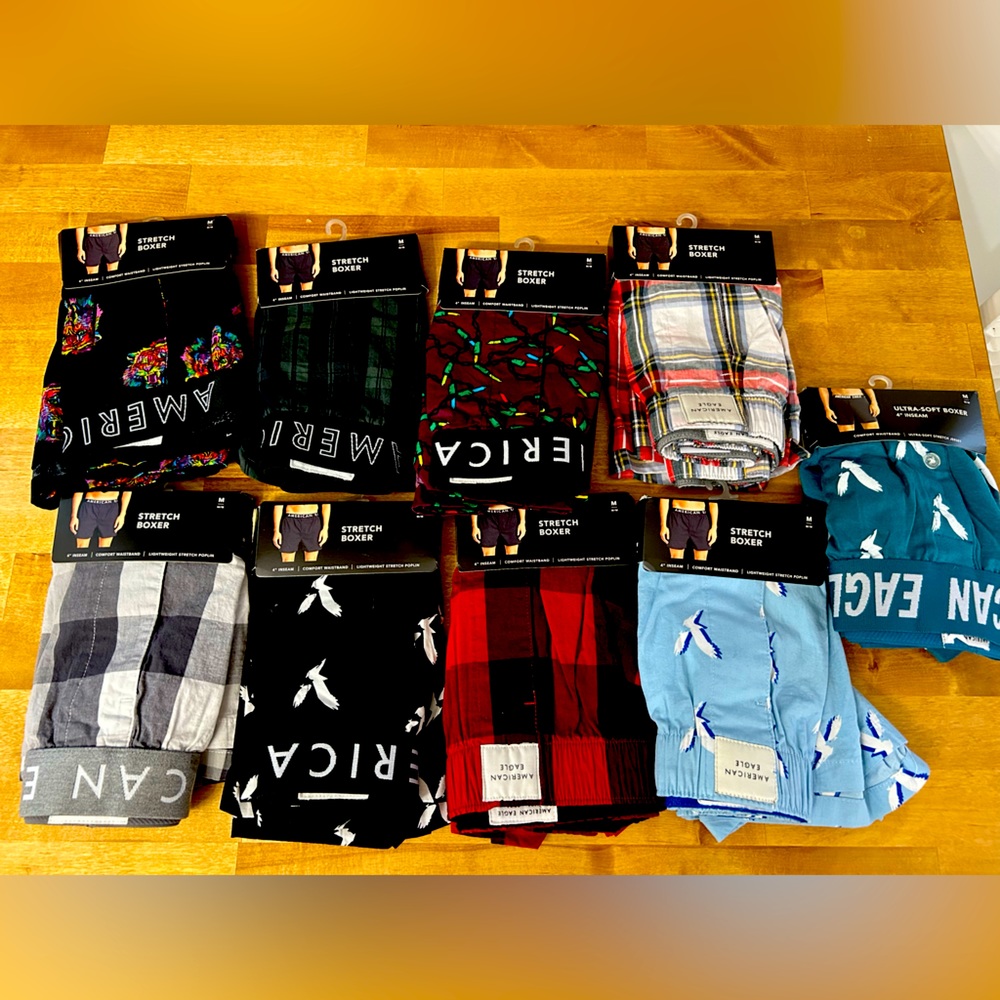 NWT Size Medium stretch boxers